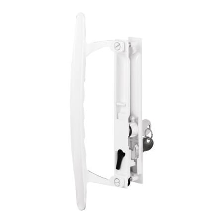 Prime-Line Prime-Line Sliding Door Handle, Flush Mount, White, C 1197 C 1197